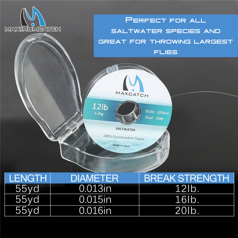 Maximumcatch 100% Pure Fluoroc - Fluorocarbon Line recension och pris