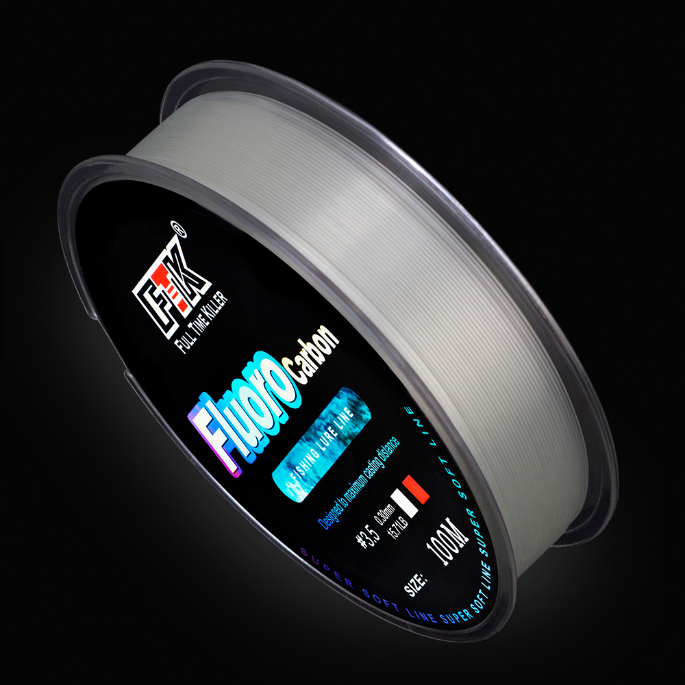 FTK 100m 4.13-34.32LB Fluoroca - Copolymer Line recension och pris