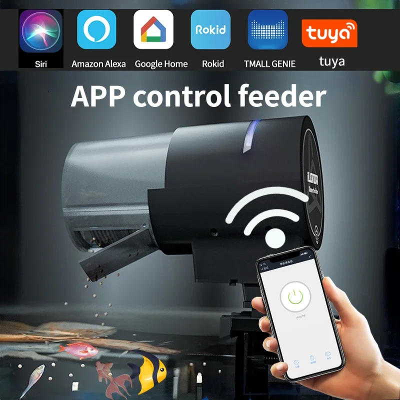 Wi-Fi Automatic Fish Feeder 2n - Fishing Line Dispenser recension och pris