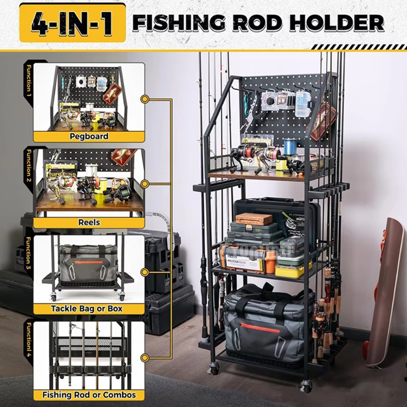 Fishing Gear Storage Shelf, Fi - Fishing Line Spooler recension och pris